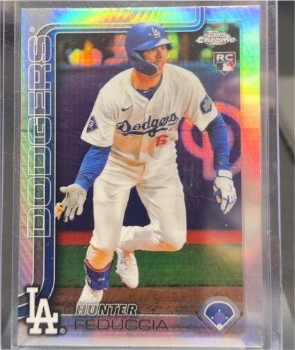 2025 Topps Chrome #288 Hunter Feduccia — front
