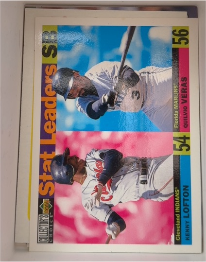 1996 Upper Deck Collector's Choice #5 Kenny Lofton / Quilvio Veras — front