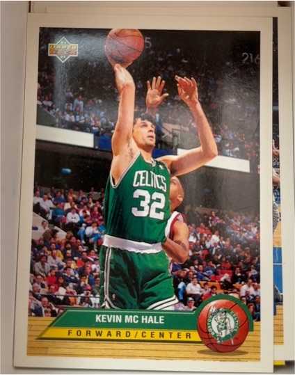 1992-93 Upper Deck McDonald's #P3 Kevin McHale — front