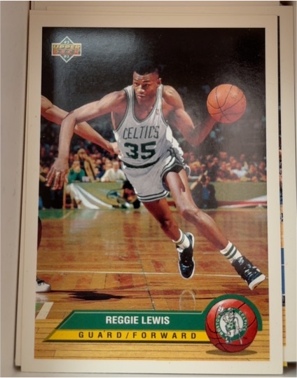 1992-93 Upper Deck McDonald's #P2 Reggie Lewis — front
