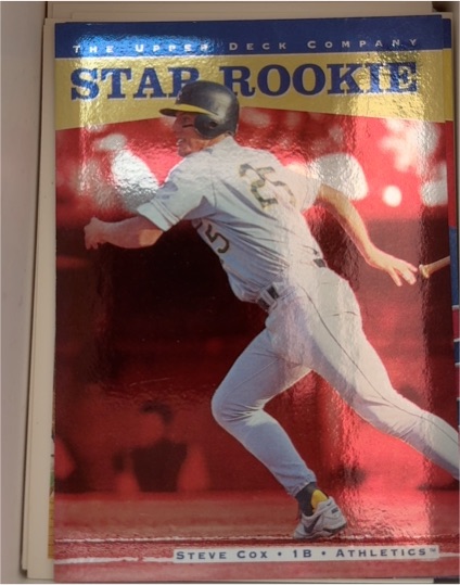 1996 Upper Deck Star Rookie #225 Steve Cox — front