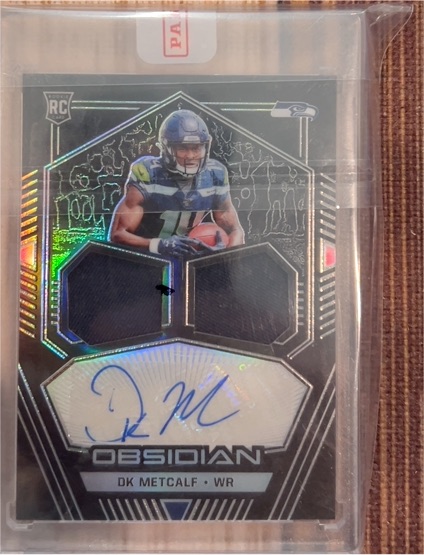 2019 Panini Obsidian #RC DK Metcalf — front