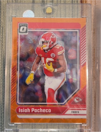 2024 Panini Donruss Optic #95 Isiah Pacheco — front