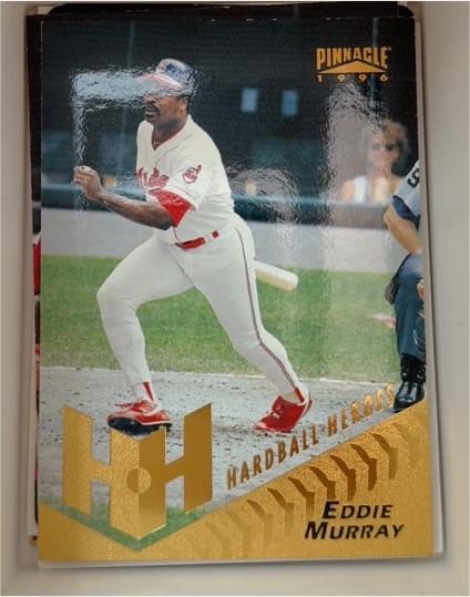 1996 Pinnacle #280 Eddie Murray — front