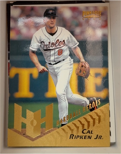 1996 Pinnacle #258 Cal Ripken Jr. — front