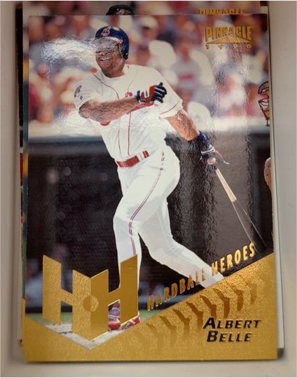 1996 Pinnacle Hardball Heroes #262 Albert Belle — front