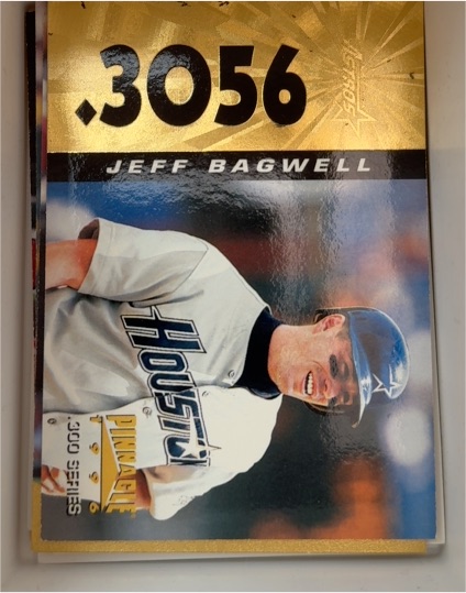 1996 Pinnacle #305.6 Jeff Bagwell — front