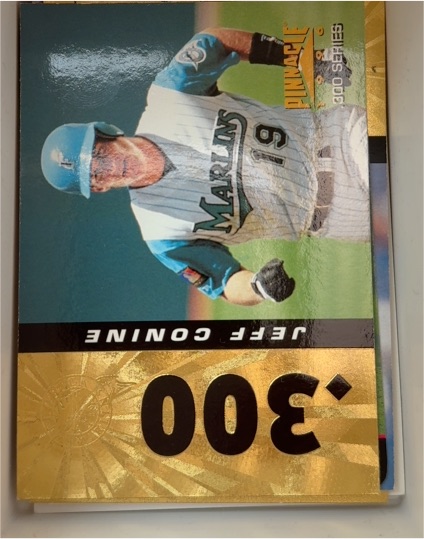 1996 Pinnacle #300 Jeff Conine — front
