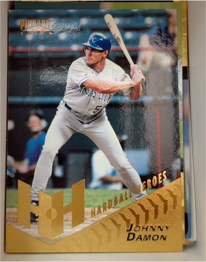 1996 Pinnacle #277 Johnny Damon — front