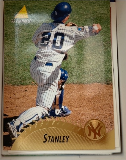 1995 Pinnacle Stanley New York Yankees — front