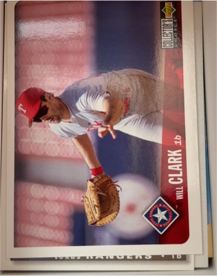 1996 Collector's Choice #320 Will Clark — front