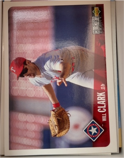 1996 Upper Deck Collector's Choice #320 Will Clark — front