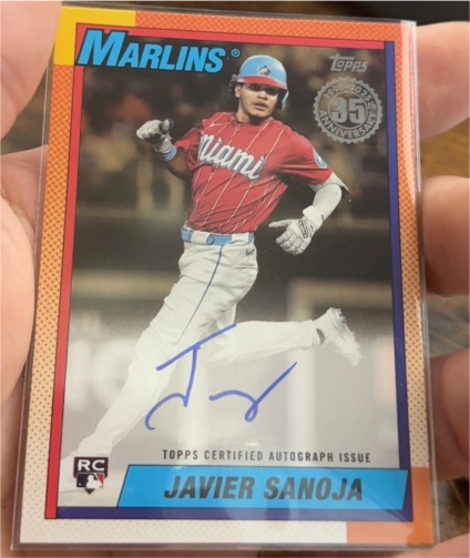 2025 Topps Series 2 #90B2-JS Javier Sanoja — front