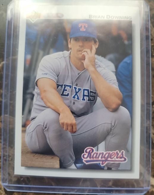 1992 Upper Deck #483 Brian Downing — front