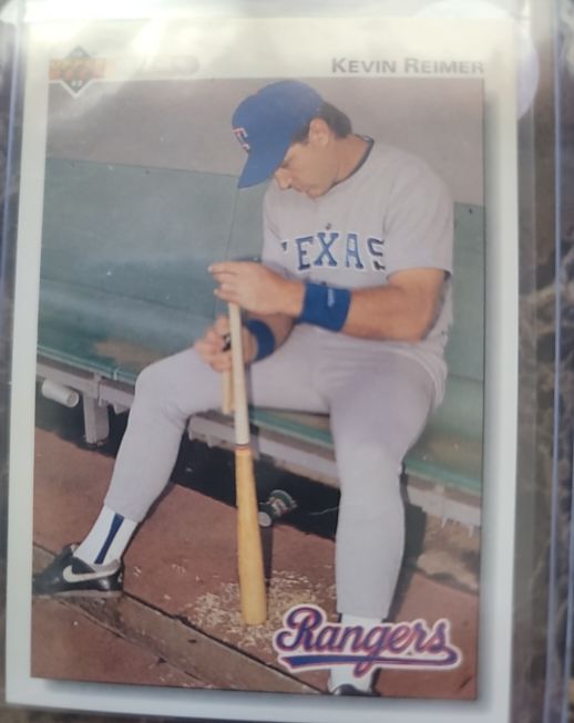 1992 Upper Deck #201 Kevin Reimer — front