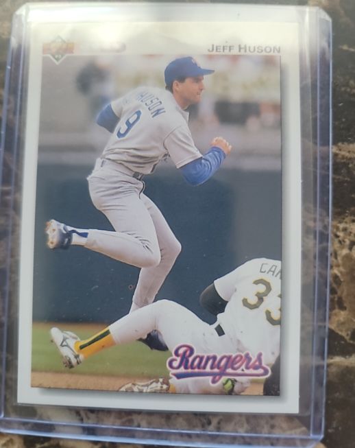1992 Upper Deck #196 Jeff Huson — front