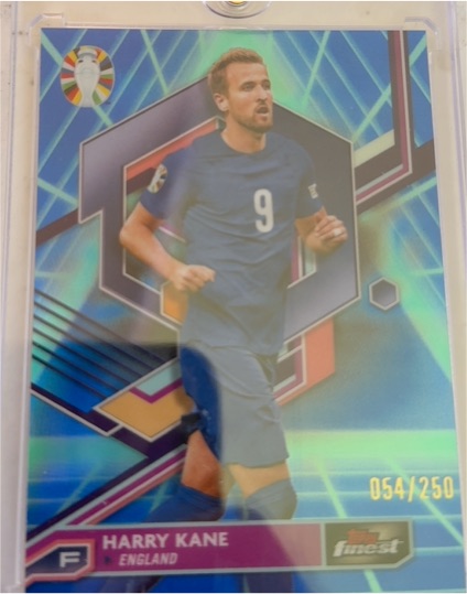 2023 Topps Finest Road to UEFA EURO 2024 #22 Harry Kane — front