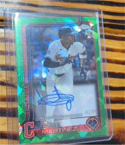 2025 Topps Chrome #RA-AMA Angel Martinez — front