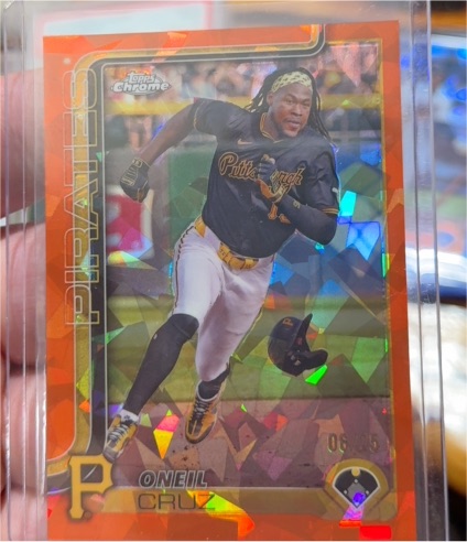 2025 Topps Chrome #252 Oneil Cruz — front