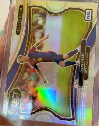 2024-25 Panini Select FIFA Snapshots #Dani Olmo — front