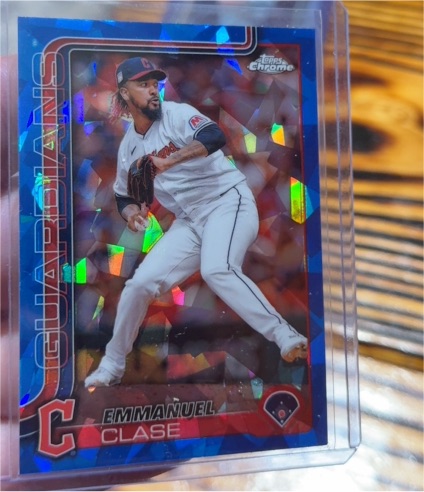 2025 Topps Chrome #135 Emmanuel Clase — front