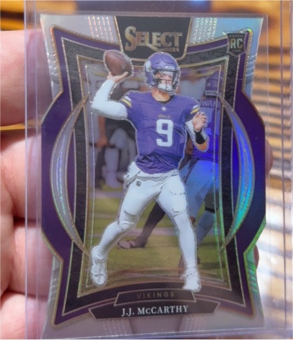 2024 Panini Select #24 J.J. McCarthy — front
