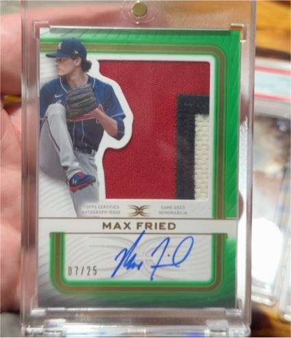 2023 Topps Definitive Collection Max Fried #ARC-MF — front