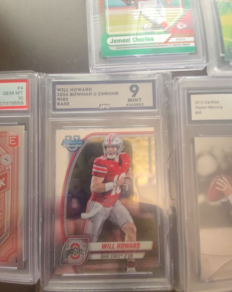 2024 Bowman University Chrome #182 Will Howard — front