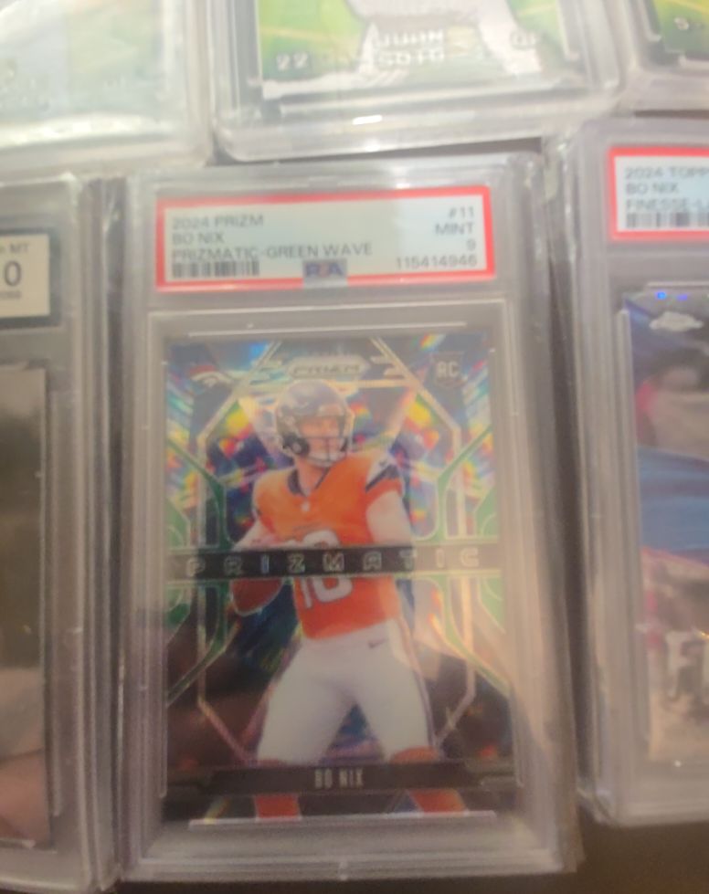 2024 Panini Prizm #11 Bo Nix — front