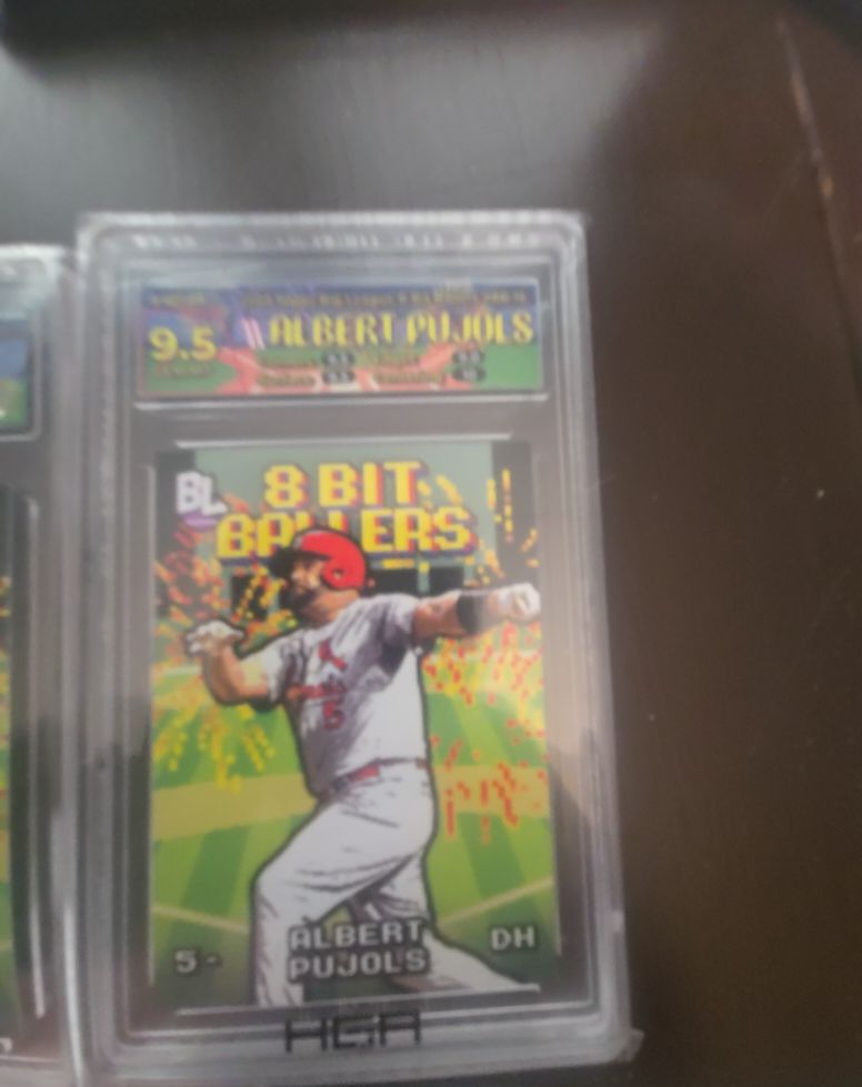 2023 Topps Big League 8-Bit Ballers #8B-16 Albert Pujols — front