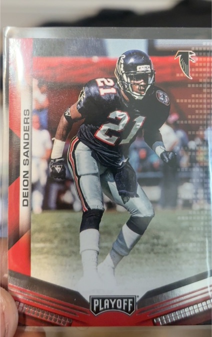 2019 Panini Playoff #156 Deion Sanders — front