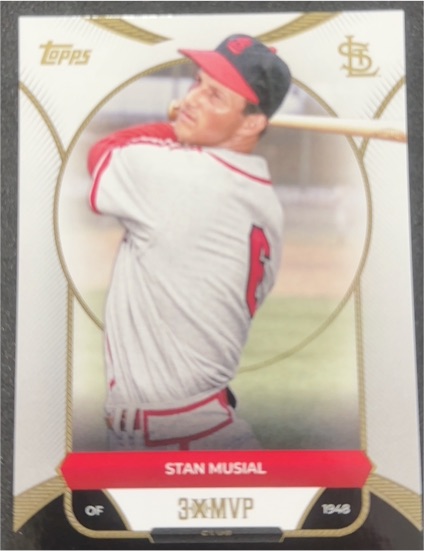 2025 Topps Welcome to the Club #30 Stan Musial — front