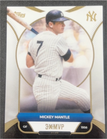 2025 Topps Welcome to the Club #19 Mickey Mantle — front
