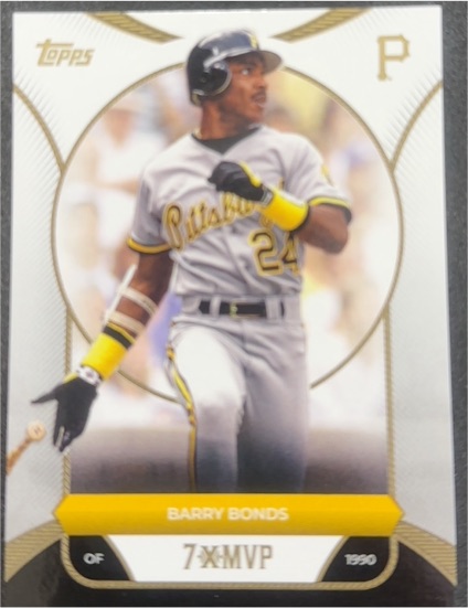 2025 Topps Welcome to the Club #4 Barry Bonds — front