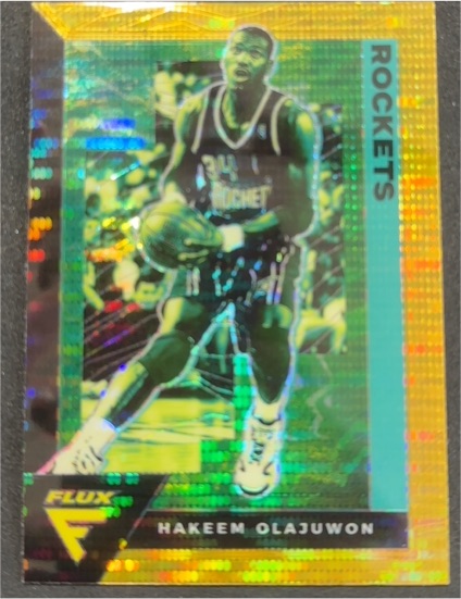 2020-21 Panini Flux #195 Hakeem Olajuwon — front