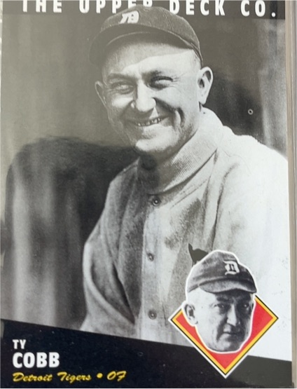 1994 Upper Deck All-Time Heroes #30 Ty Cobb — front