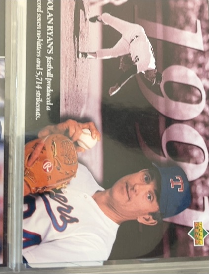 1994 Upper Deck All-Time Heroes #125 Nolan Ryan — front