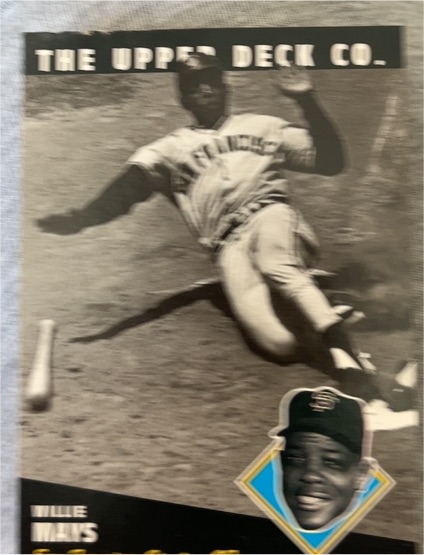 1994 Upper Deck All-Time Heroes #24 Willie Mays — front
