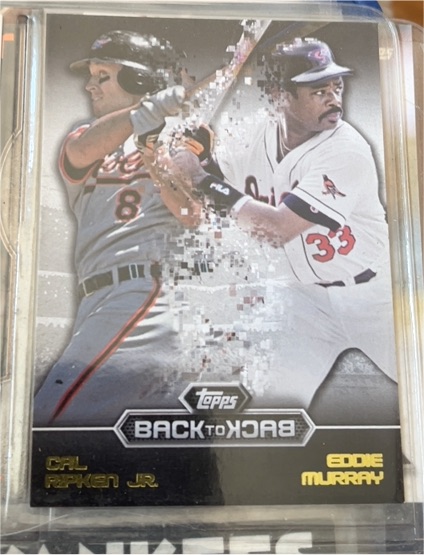 2016 Topps Back to Back #B2B-14 Cal Ripken Jr./Eddie Murray — front
