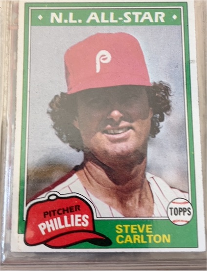 1981 Topps #630 Steve Carlton — front