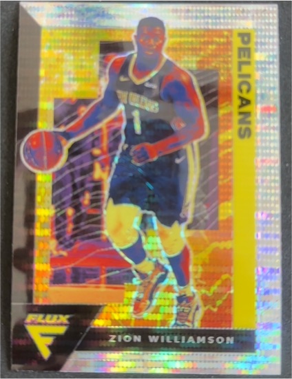 2020-21 Panini Flux #109 Zion Williamson — front