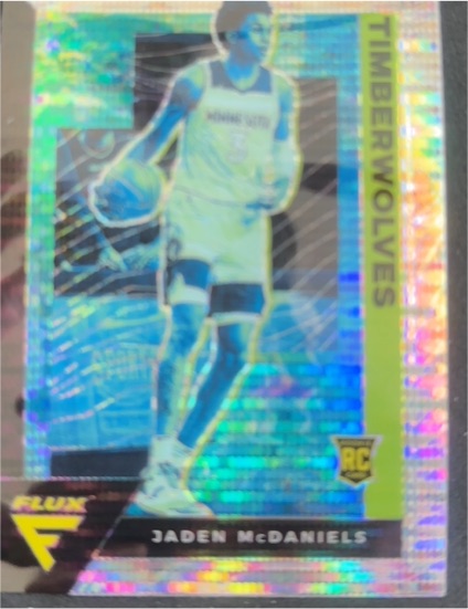 2020-21 Panini Flux #232 Jaden McDaniels — front