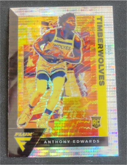 2020-21 Panini Flux #202 Anthony Edwards — front