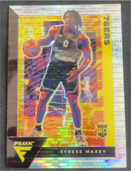 2020-21 Panini Flux #208 Tyrese Maxey — front