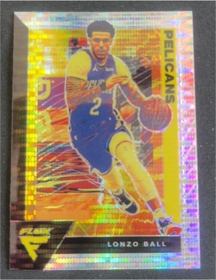 2020-21 Panini Flux #111 Lonzo Ball — front