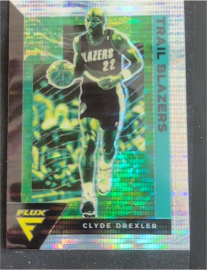 2020-21 Panini Flux #187 Clyde Drexler — front