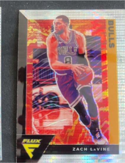 2020-21 Panini Flux #27 Zach LaVine — front