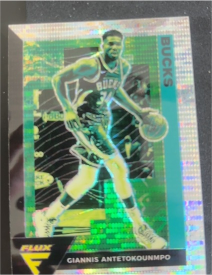 2020-21 Panini Flux #97 Giannis Antetokounmpo — front