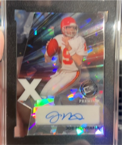 2024 Press Pass Premium #X Joe Montana — front