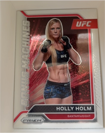 2022 Panini Prizm UFC Bonus Machines #2 Holly Holm — front